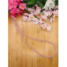 Rose Quartz Necklace - 6mm